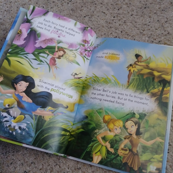 Tinkerbell and the Great Fairy Rescue book - Picture 4 of 5